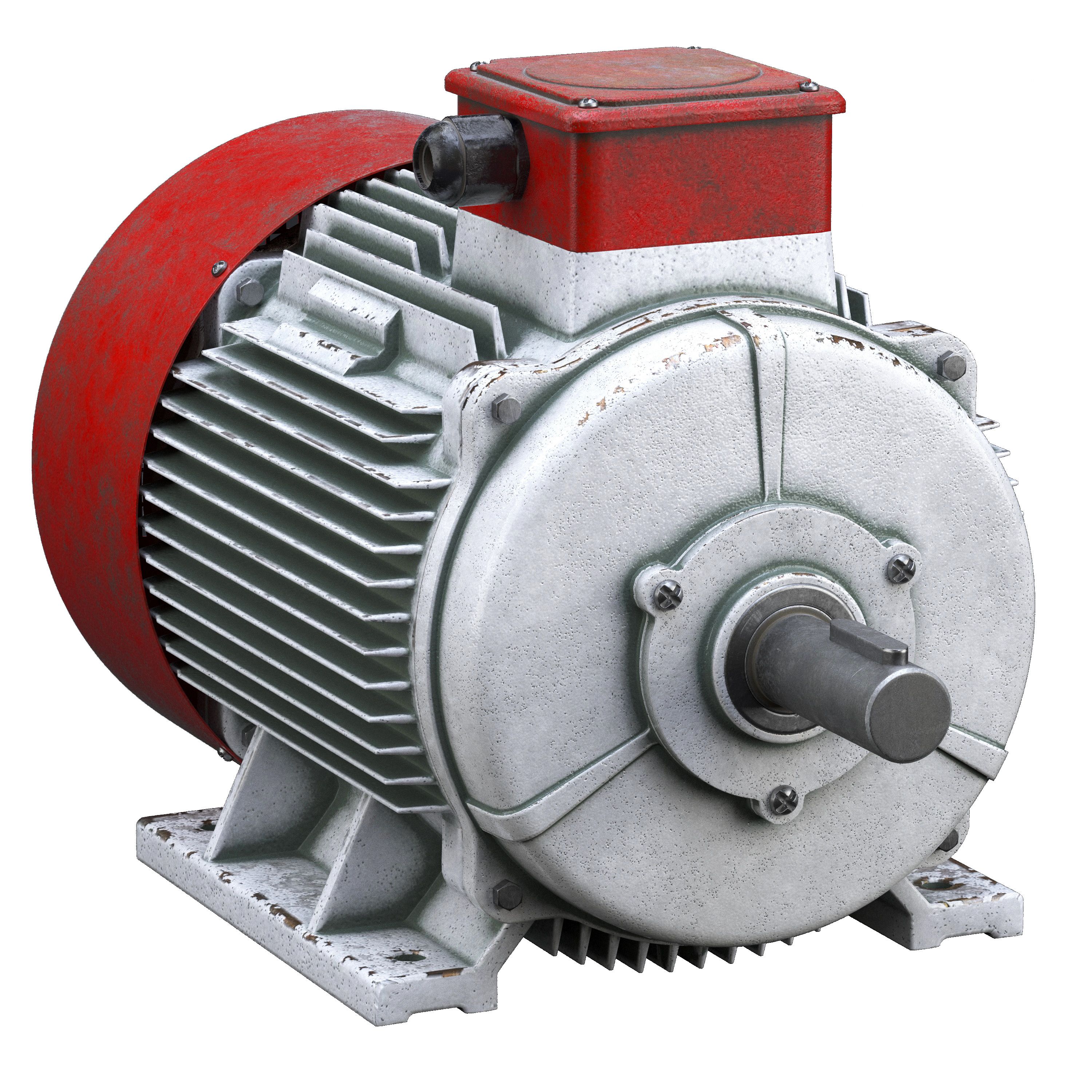 Electric motor 3d model