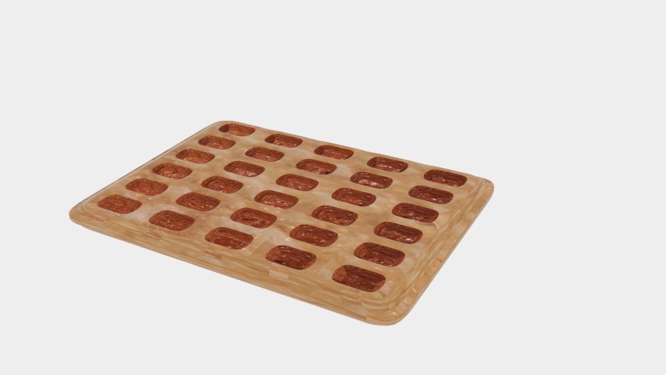 Gaufre 3d model