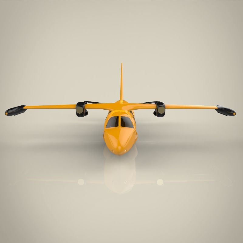 Avion de juguete modelo 3d