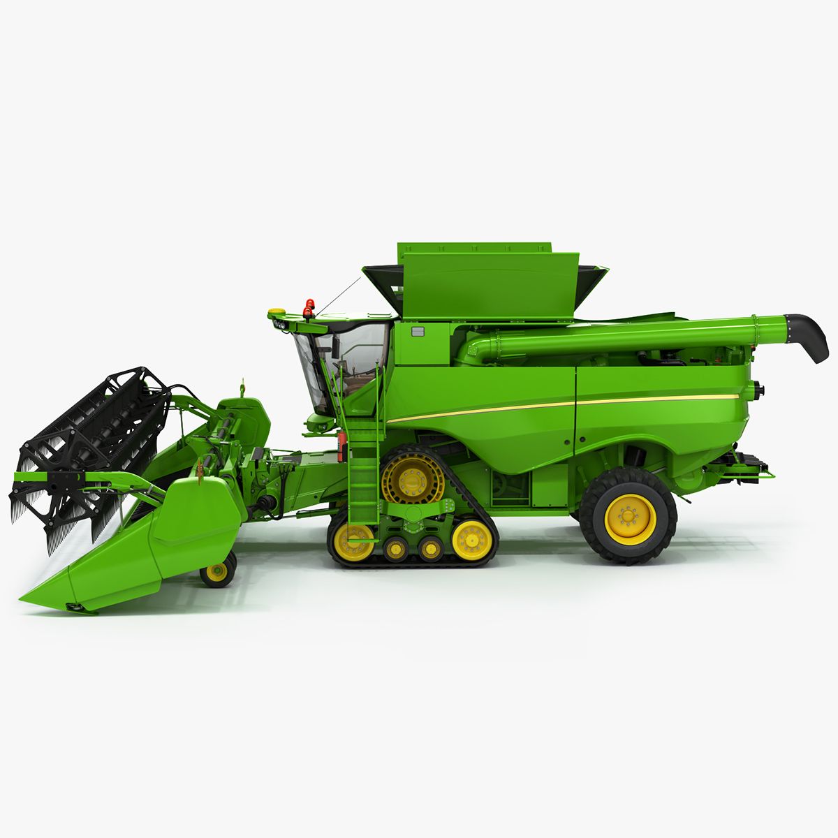 Combine Harvester Tracked Generic 3d model