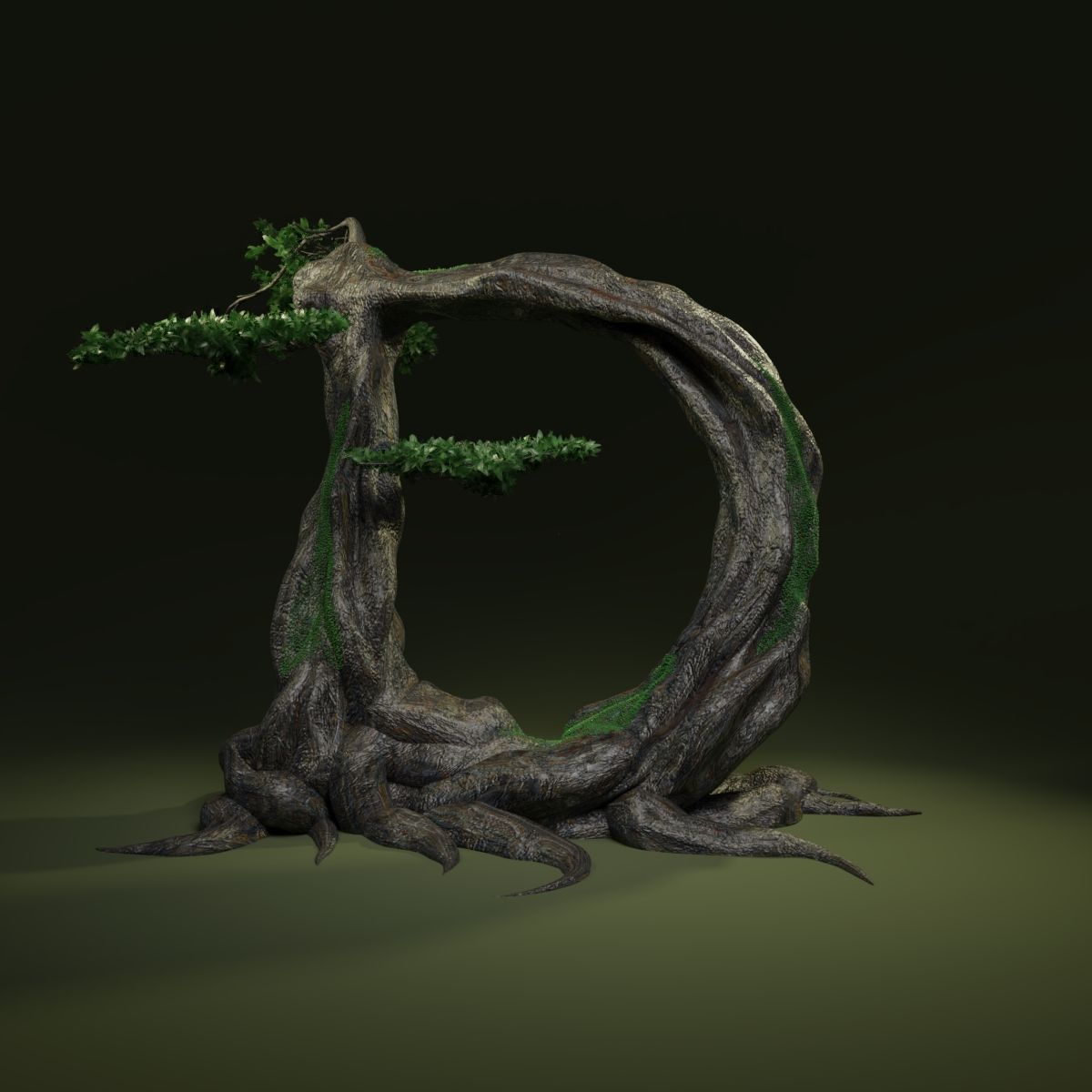 Tree A 3d model