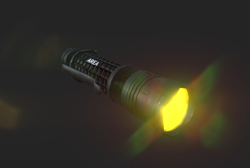 Flashlight 3d model