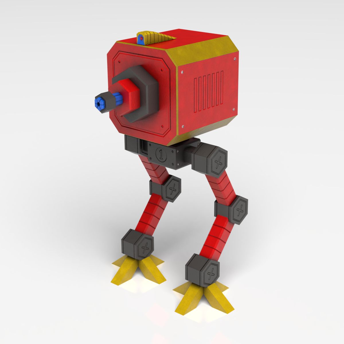 Ostro Bot 3d model