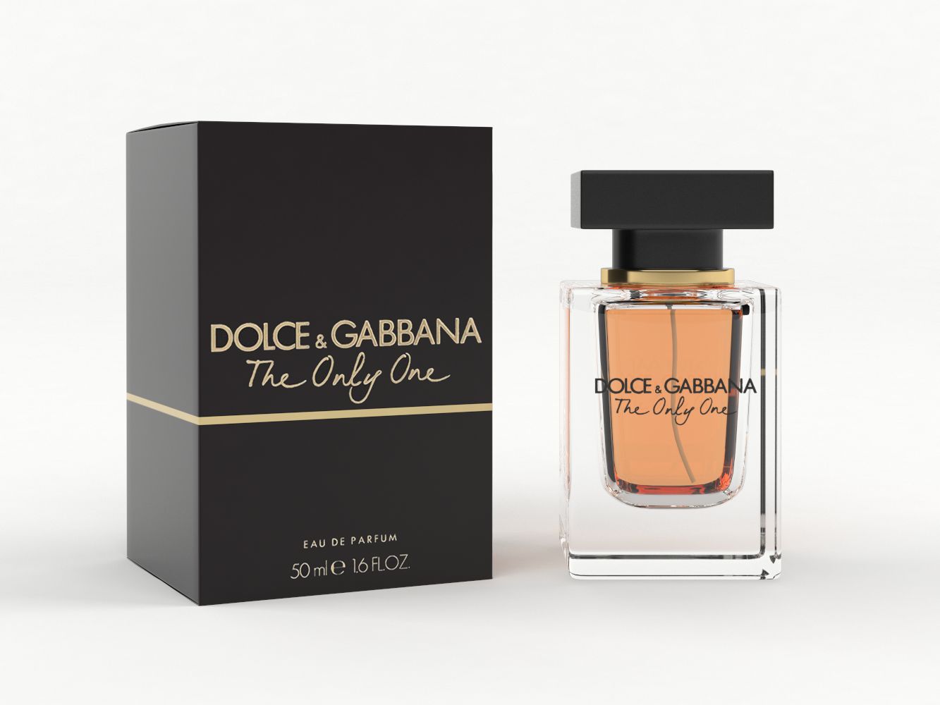 Dolce and Gabbana, el único spray para mujer modelo 3d