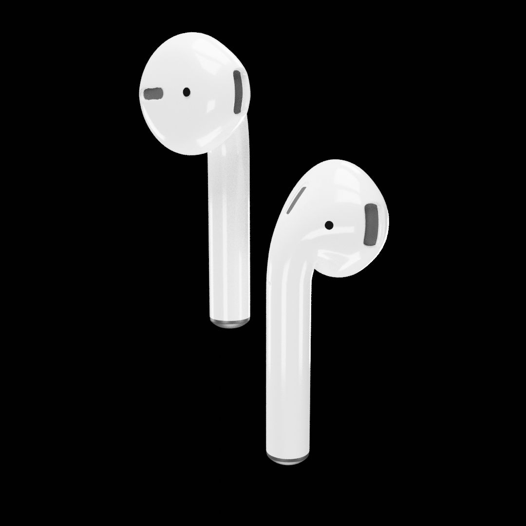 Airpods Apple 3d model