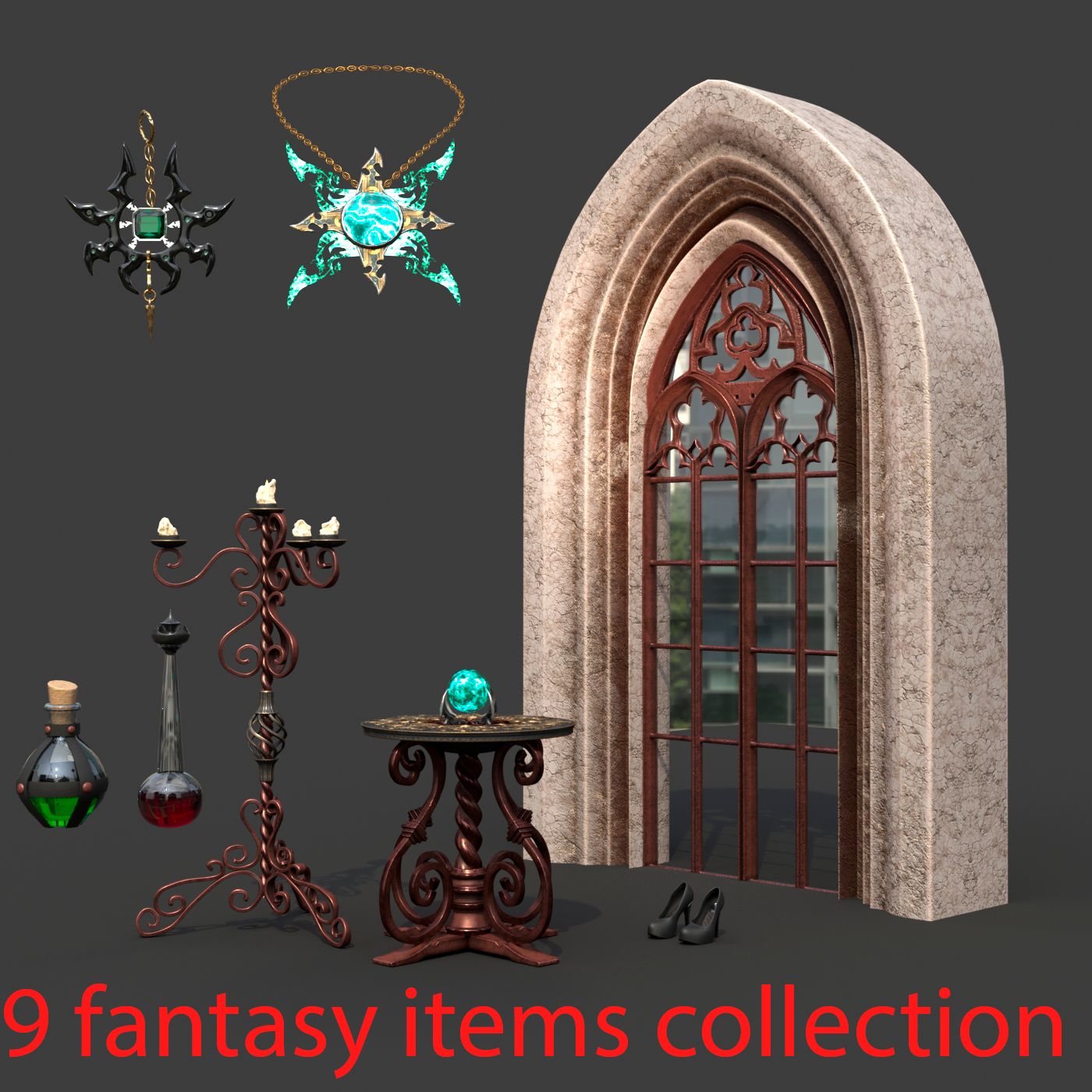 Collezione Fantasy royalty-free 3d model - Preview no. 2