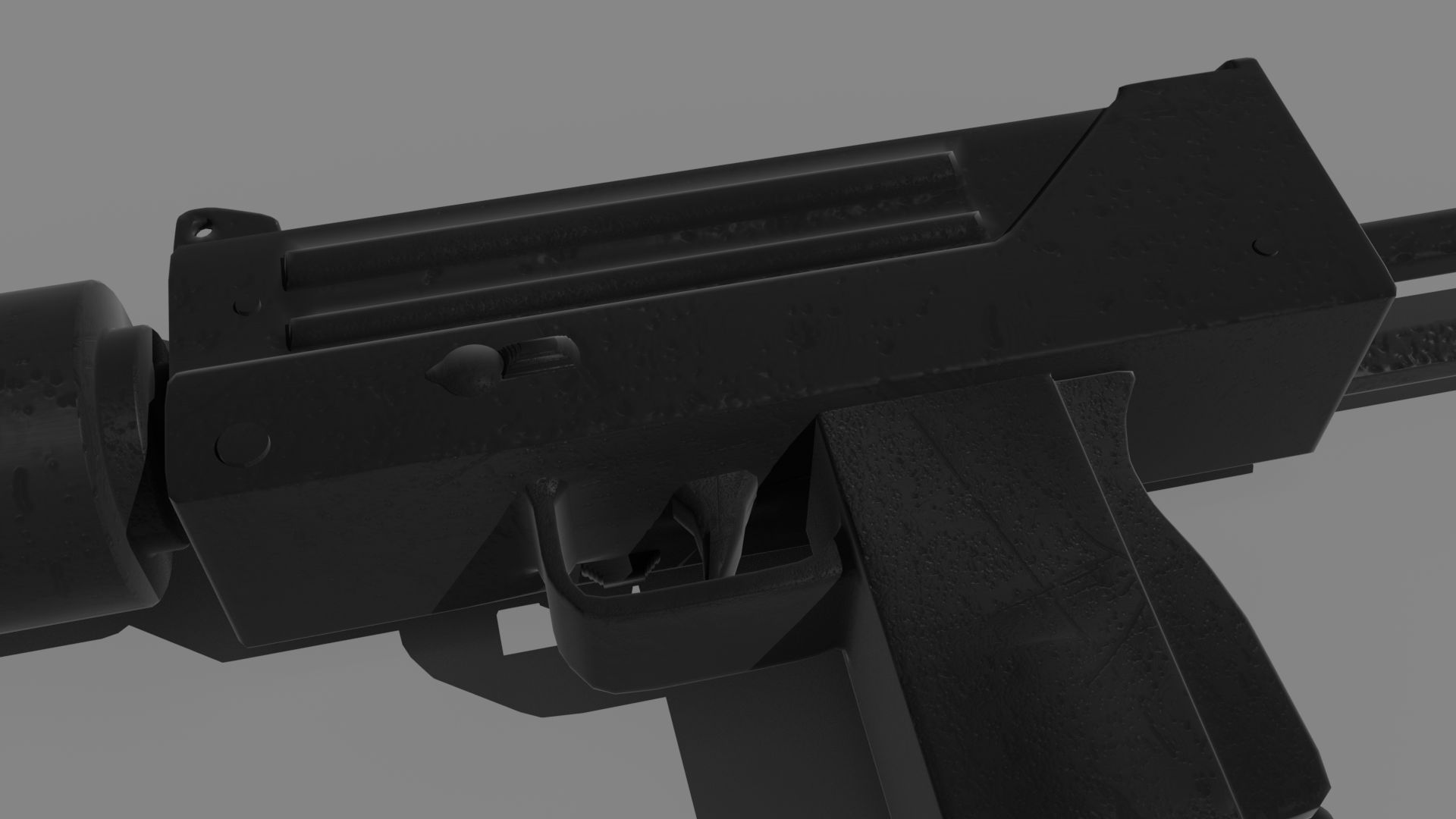 Mac 10 royalty-free 3d model - Preview no. 3