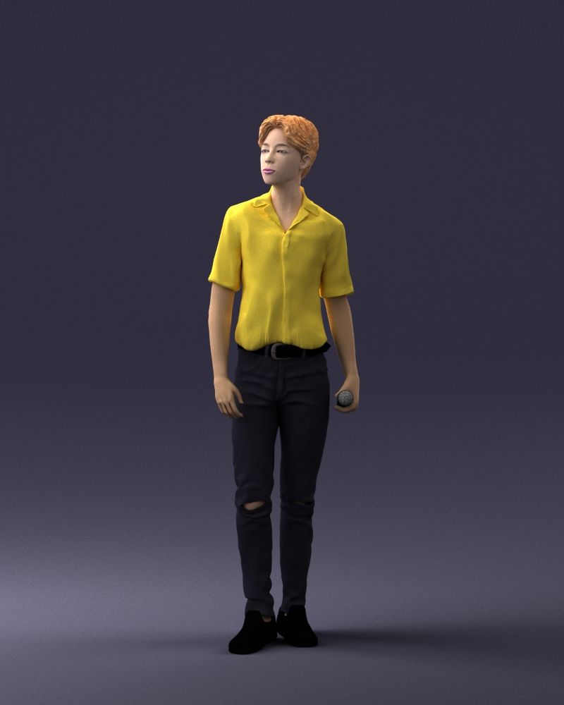 cantante 1123 3d model