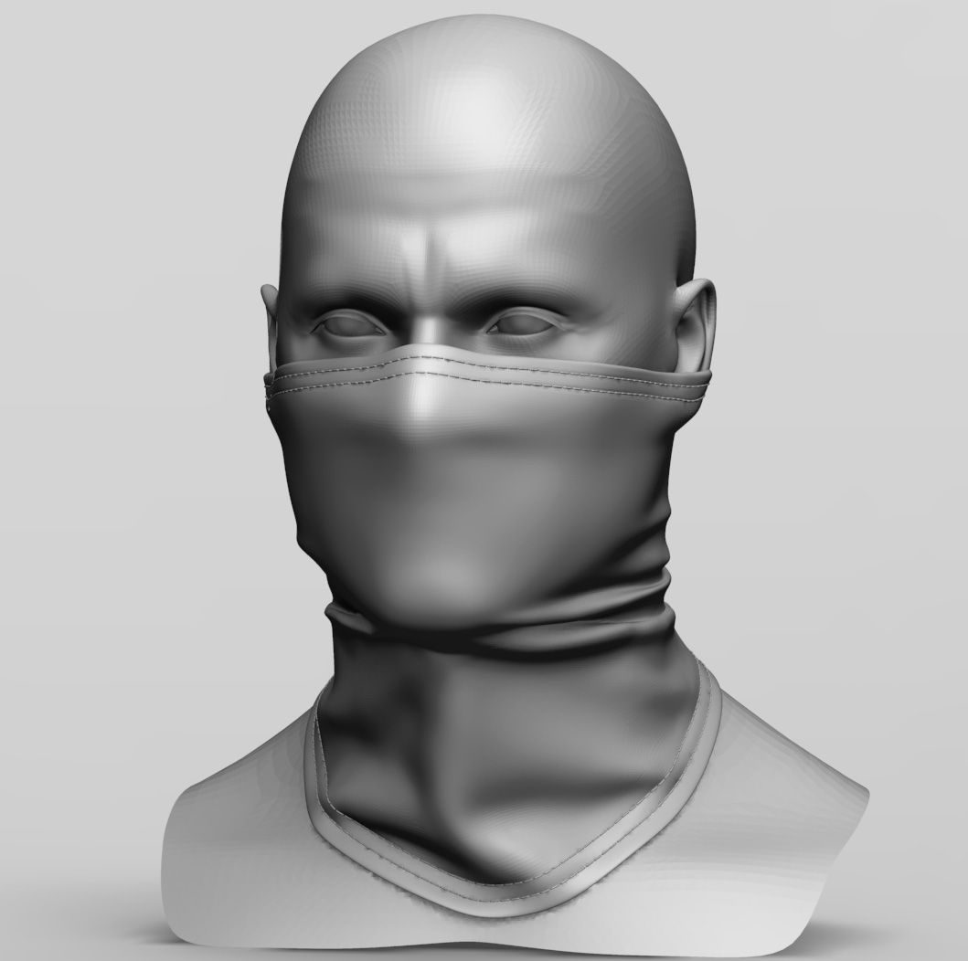 Balaclava Mask 3d model