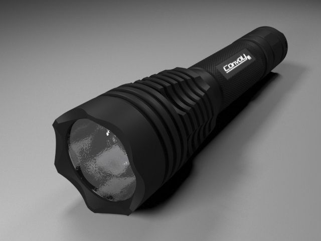 Flashlight Convoy M1 3d model