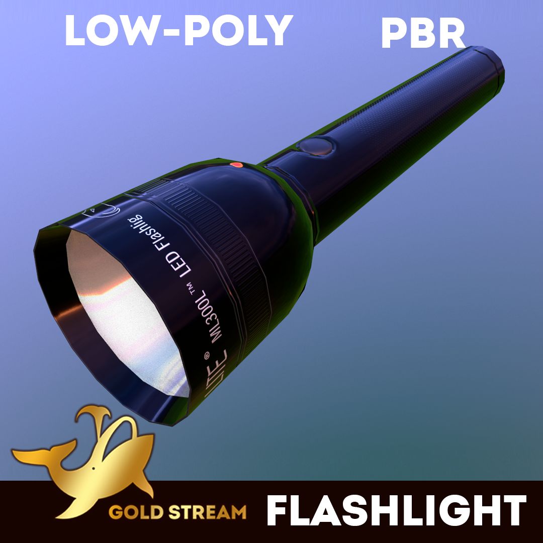 Flashlight 3d model