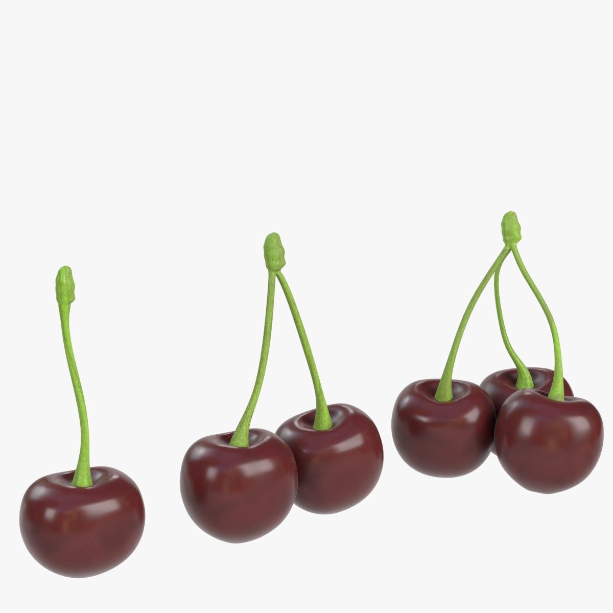 Cerises 3d model