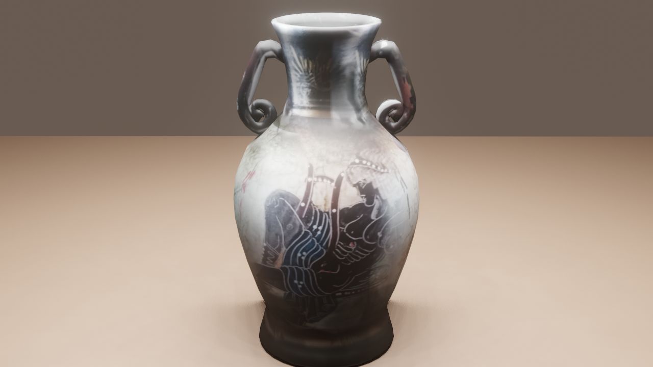 greek urn 3d model