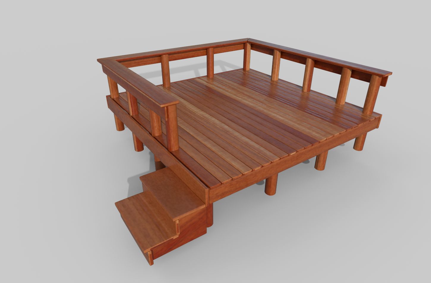 Sun Deck 3d model