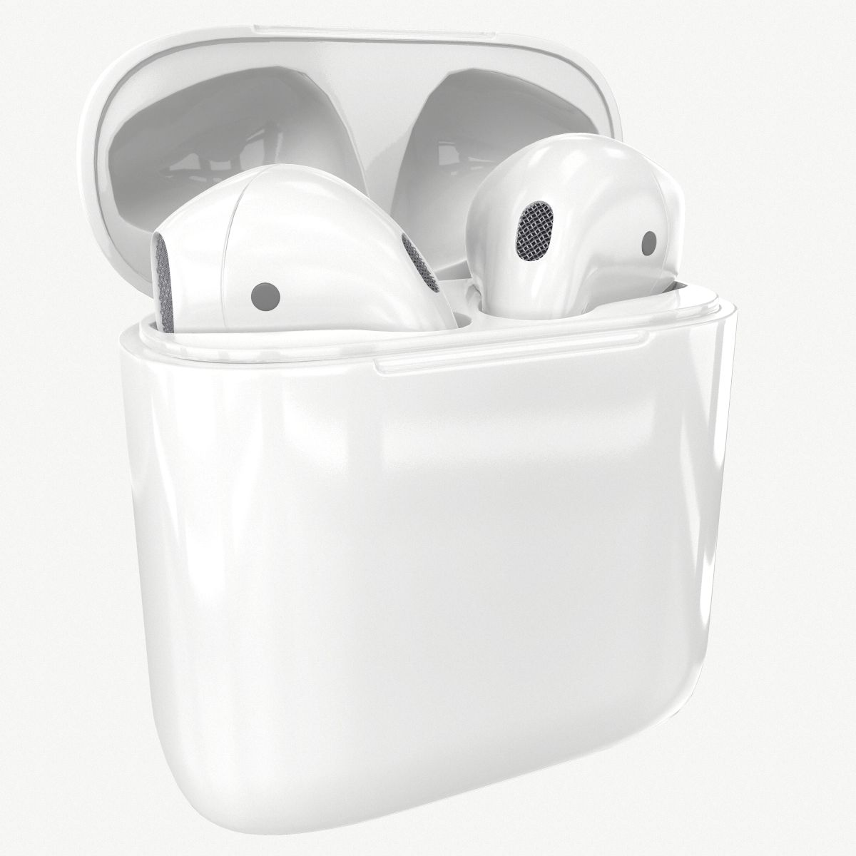 Apple AirPods avec étui 3d model