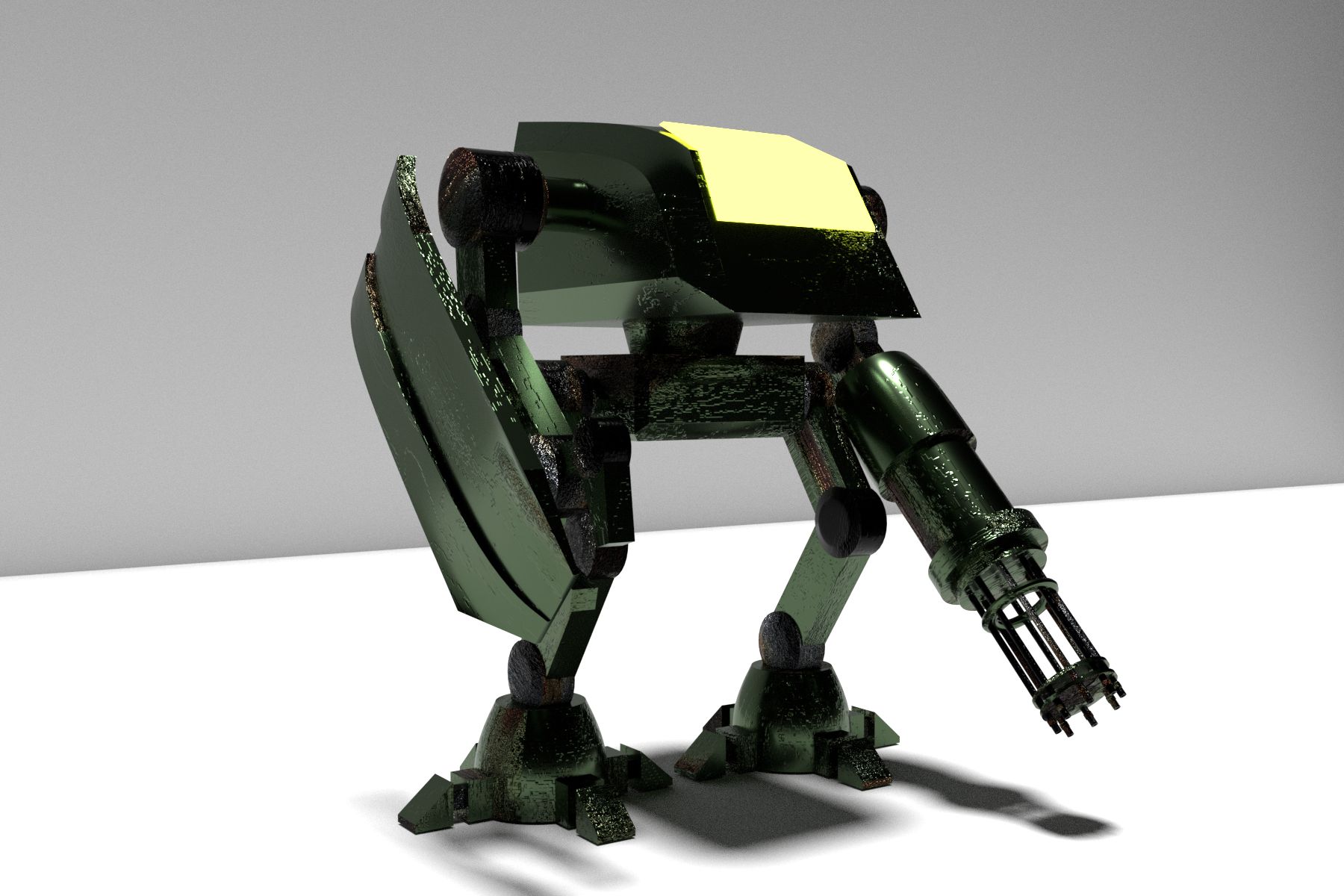 Robot da guerra 3d model