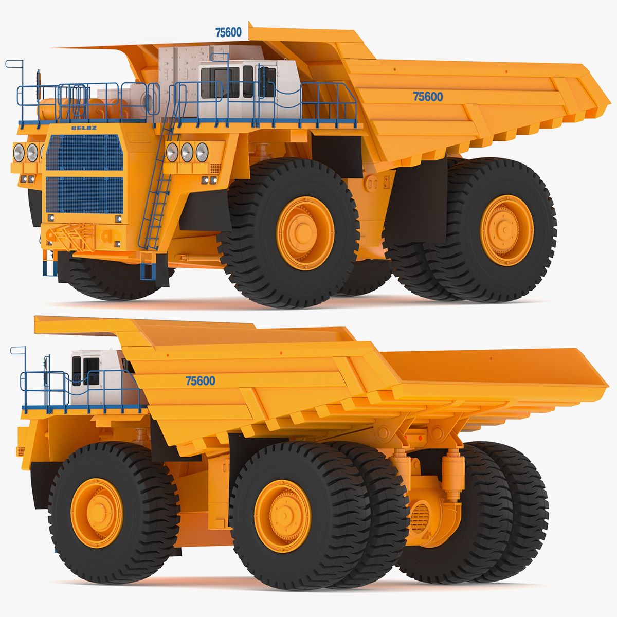 Belaz 75600 3d model