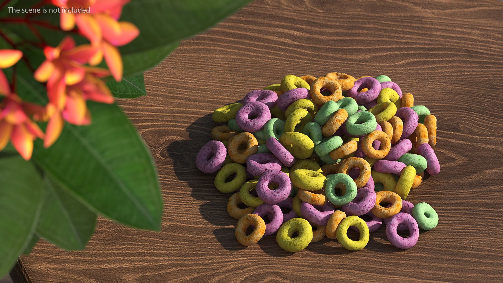 Breakfast Cereal Meal Collection royalty-free 3d model - Preview no. 46