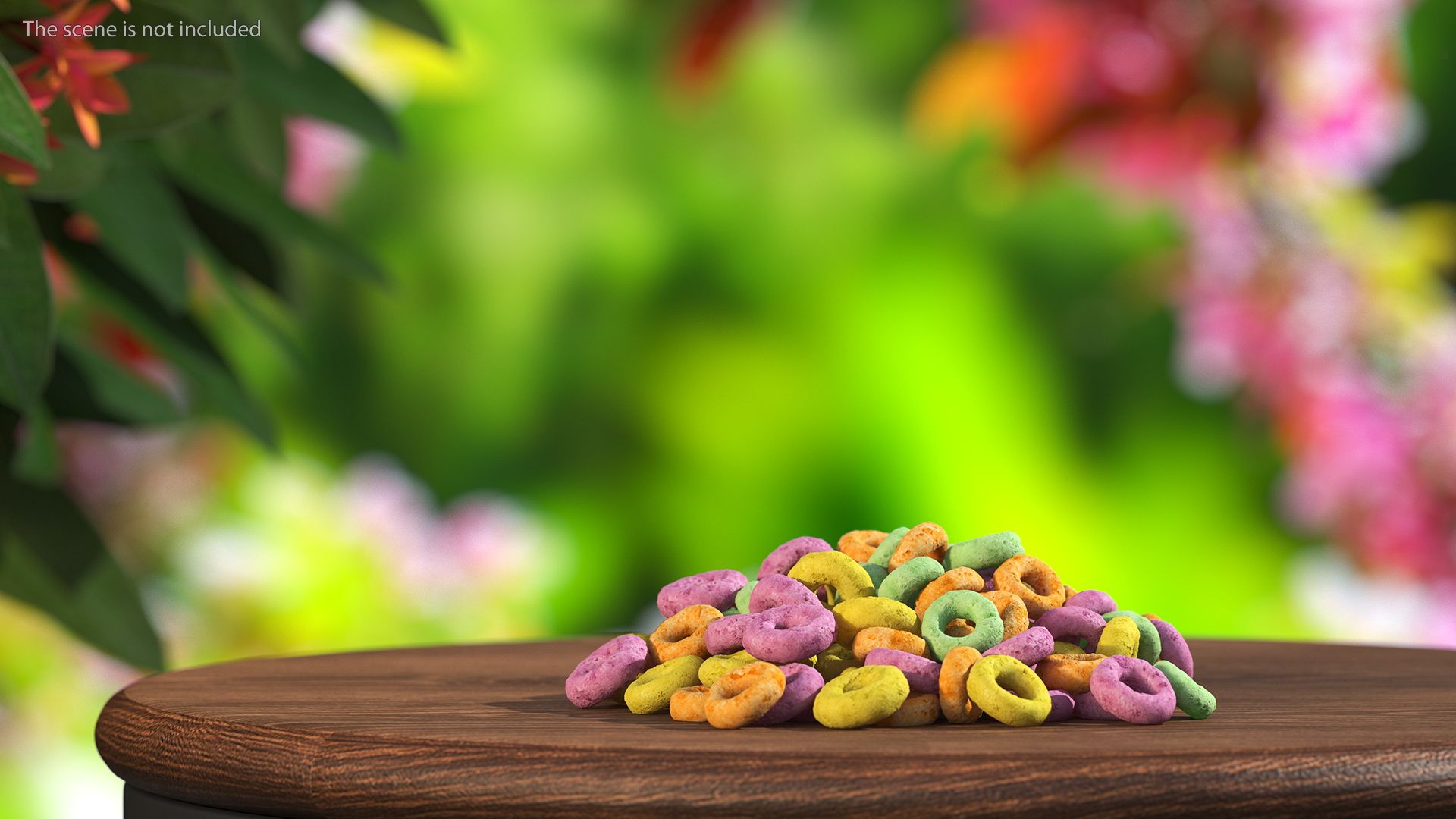 Breakfast Cereal Meal Collection royalty-free 3d model - Preview no. 45