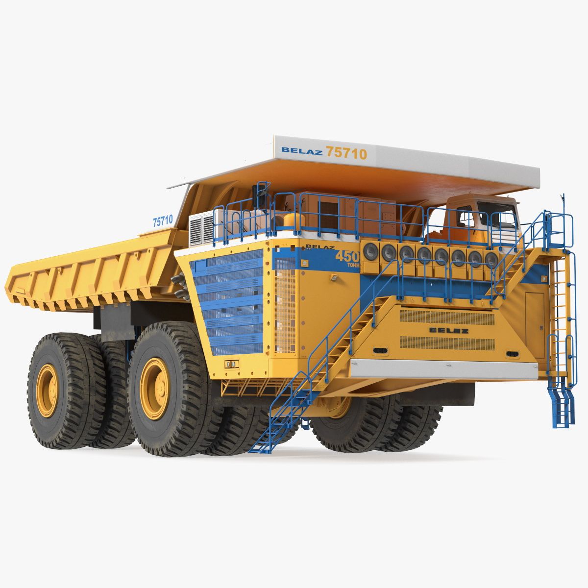 Belaz 75710 Haul Truck New 3d model