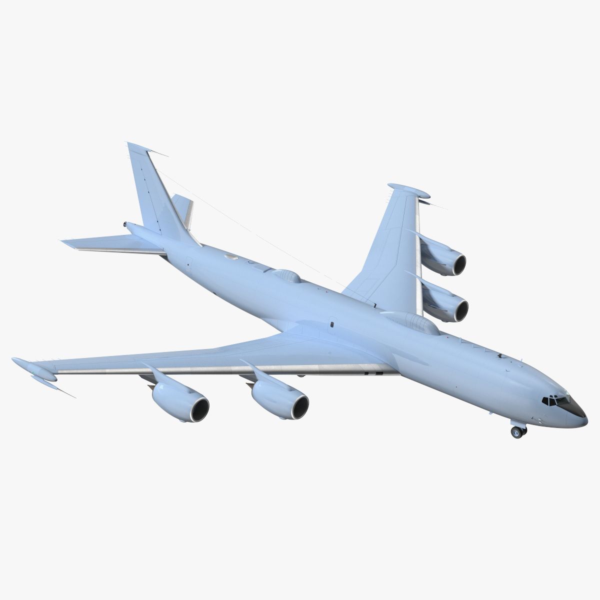 Военно-Морской Флот Синий Самолет 3d model