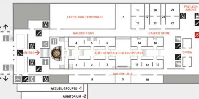 Mapa do Musée d'Orsay