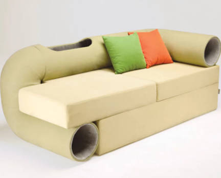 Cat Tunnel Sofa