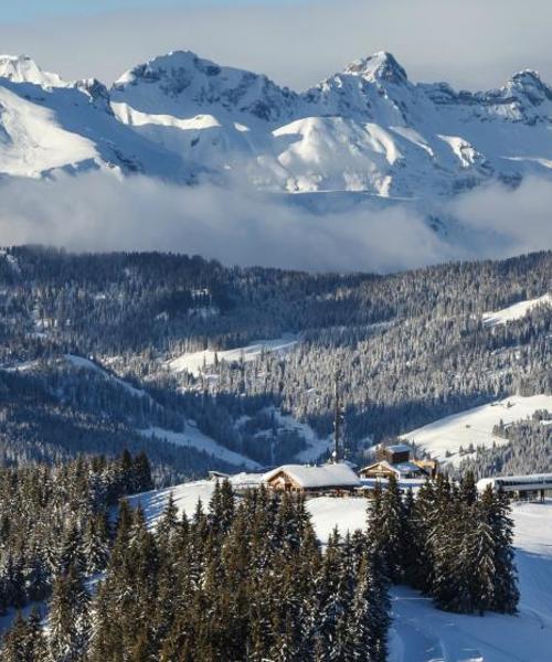 Pemandangan indah bagi Megève