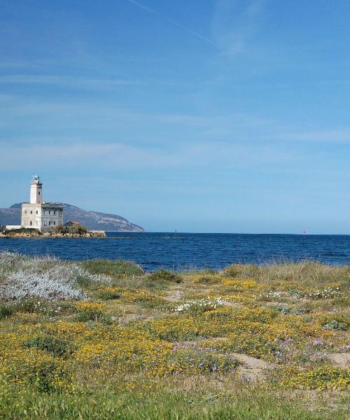 Kaunis näkymä kaupunkiin Olbia