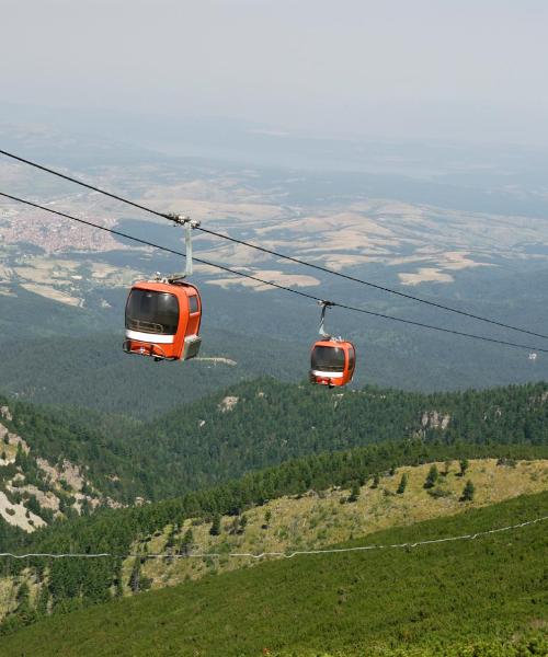 A beautiful view of Borovets.