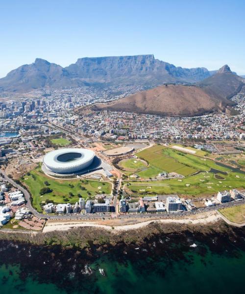 A beautiful view of Cape Town – city popular among our users.