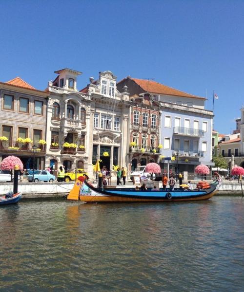 Ein schöner Blick auf Aveiro