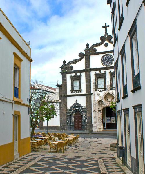 Magandang view ng Ponta Delgada na malapit sa João Paulo II Airport