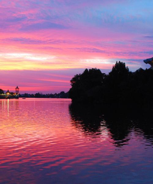 Una panoràmica bonica de Kuching