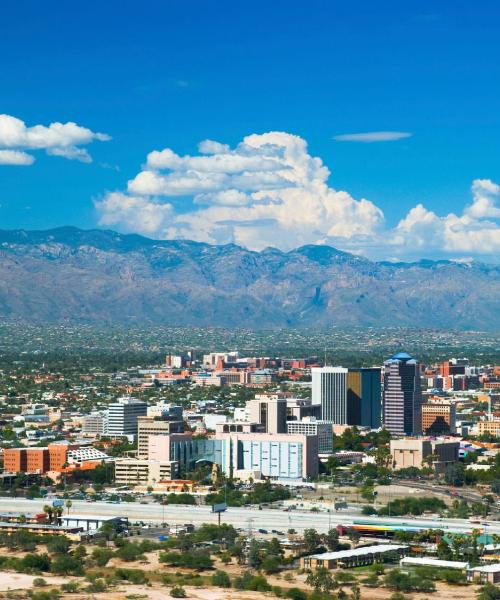 Una bellissima vista di Tucson, dove l'aeroporto principale è Aeroporto Internazionale di Tucson