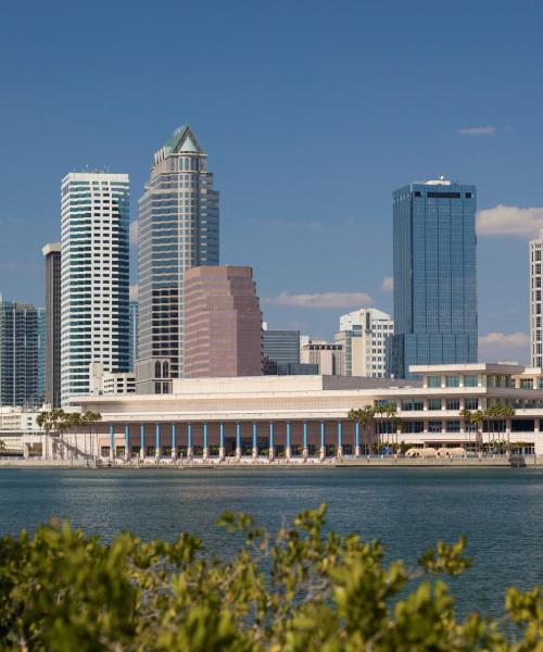 Uma bela vista de Tampa – perto do Aeroporto Internacional de Tampa