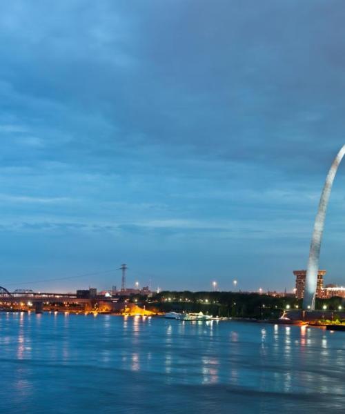 Una hermosa vista de St. Louis