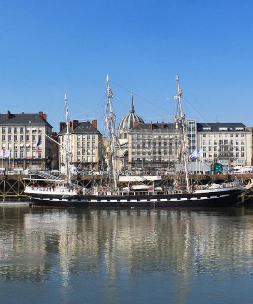 Una bonita panorámica de Nantes