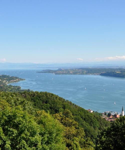 Una hermosa vista de Ludwigshafen am Rhein