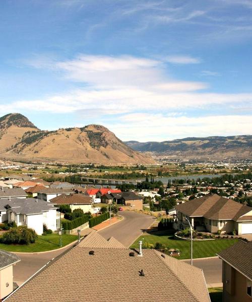 Csodás kilátás Kamloops városára