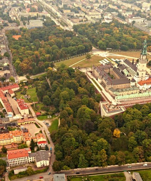 Ein schöner Blick auf Częstochowa – eine bei unseren Nutzern beliebte Stadt