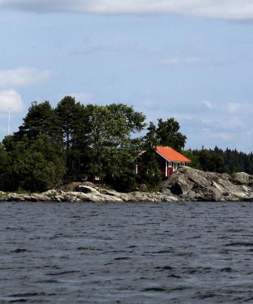 Predivan pogled na grad 'Åmål'