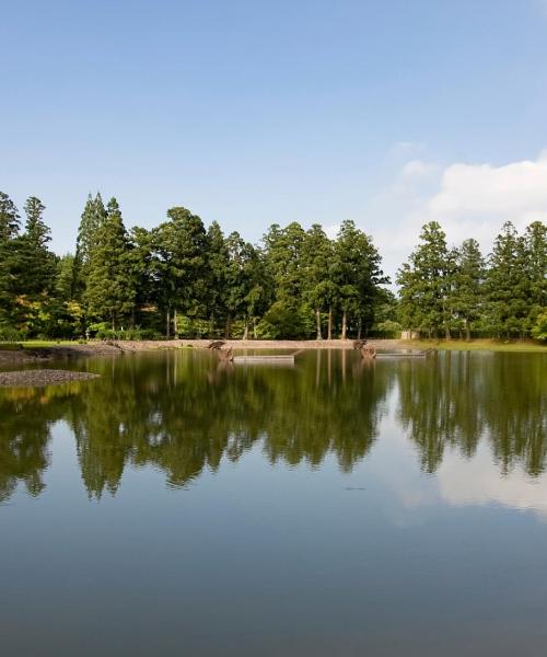 Una panoràmica bonica de Ichinoseki