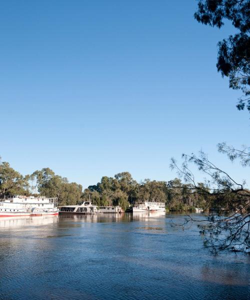 Una bonita panorámica de Murray Bridge