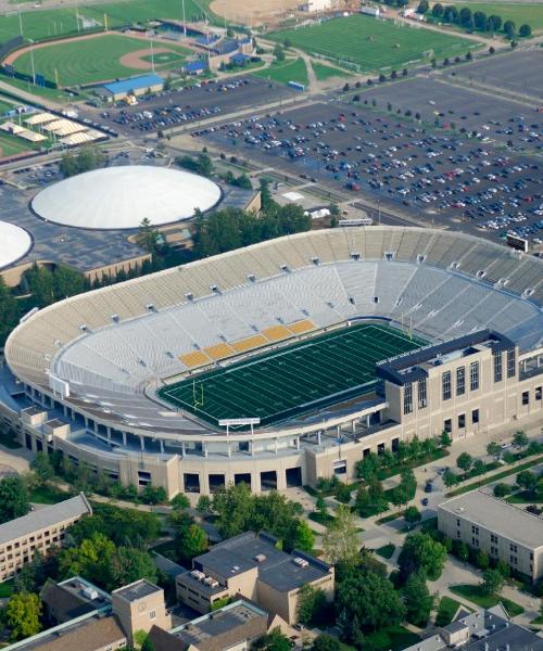 Paisaje espectacular de South Bend