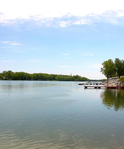 Uma bela vista de Saint-Jean-sur-Richelieu