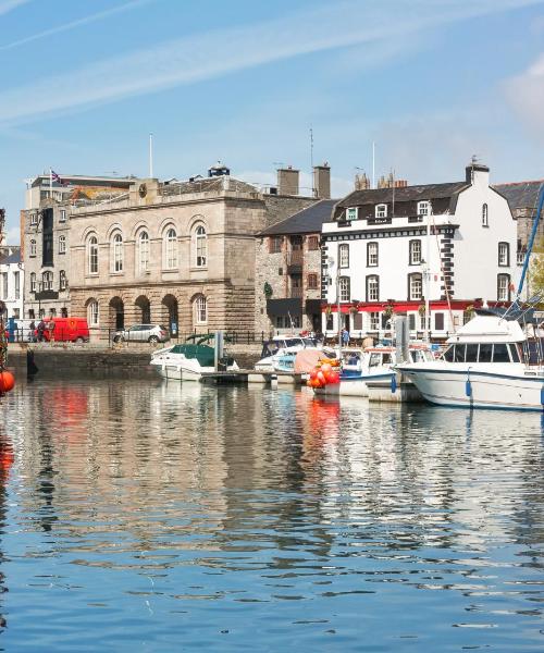 Una bonita panorámica de Plymouth