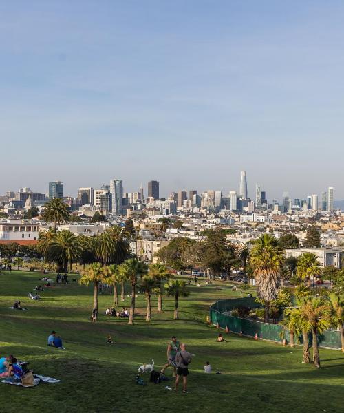 San Francisco şehrinden güzel bir manzara