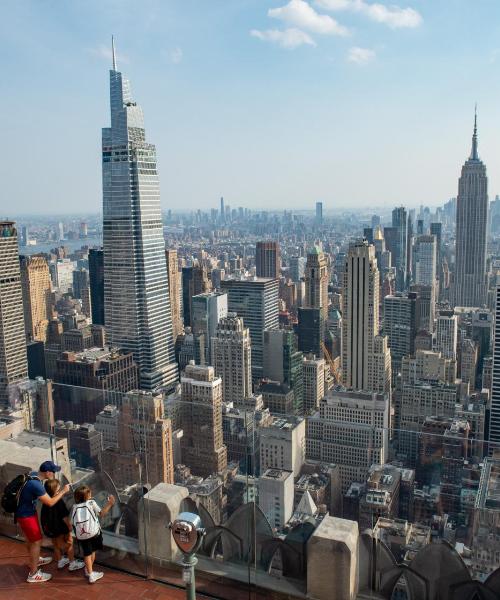 Una bellissima vista di New York, città popolare tra i nostri utenti