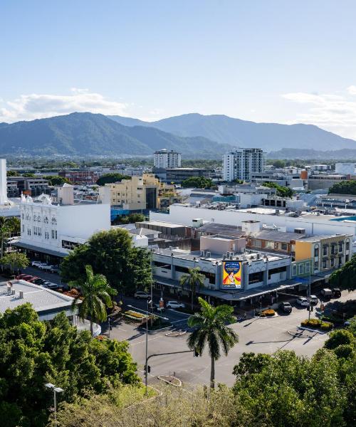 Uma bela vista de Cairns